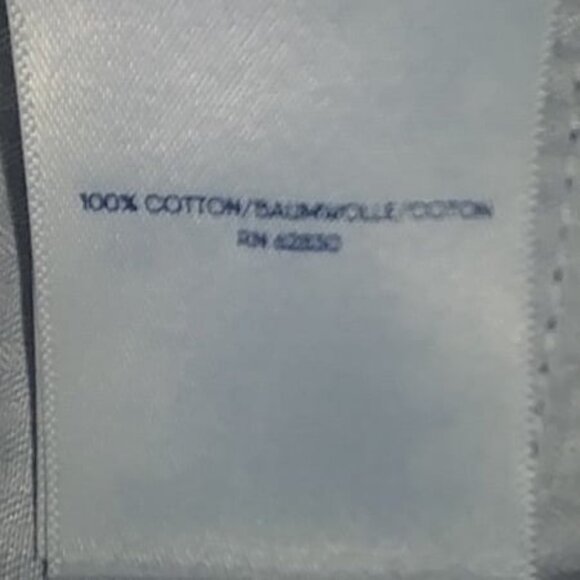 Lands' End Pants Men's Dark Blue Dressy Straight Leg 100%Cotton Size 42 - Picture 4 of 8